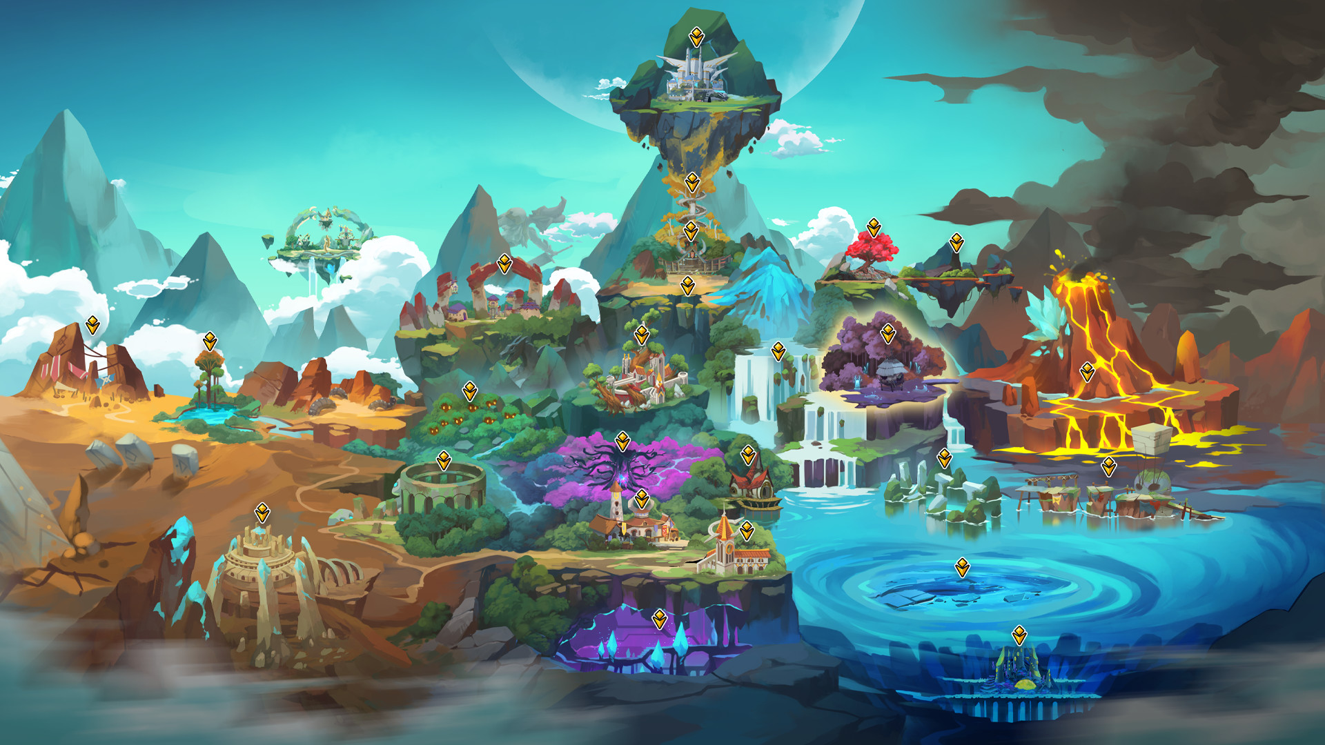 Fallen Tear Biomes & Map artwork